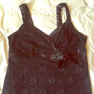 Plus size little black dress